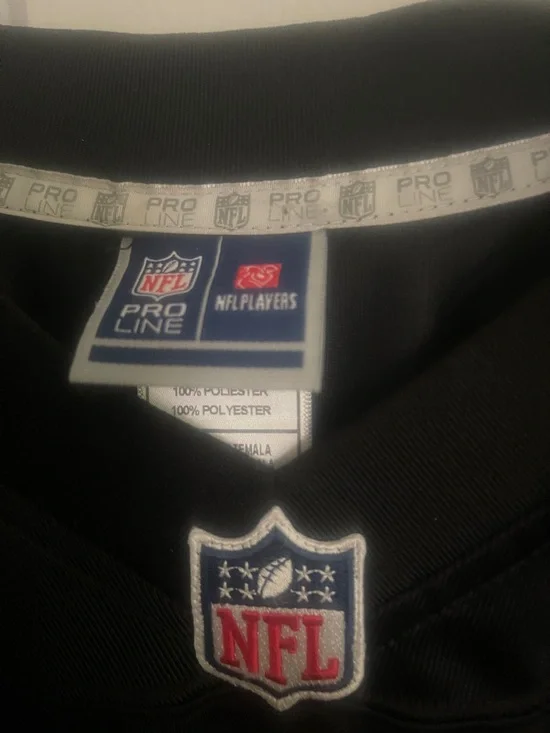 NFL Jacksonville Jaguars Black Teal #21 Football Jersey - Picture 2 of 3